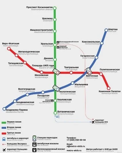 Карта метро 4