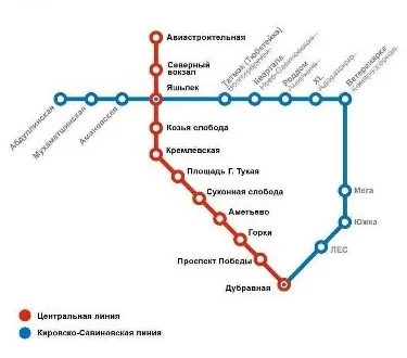 Карта метро 3